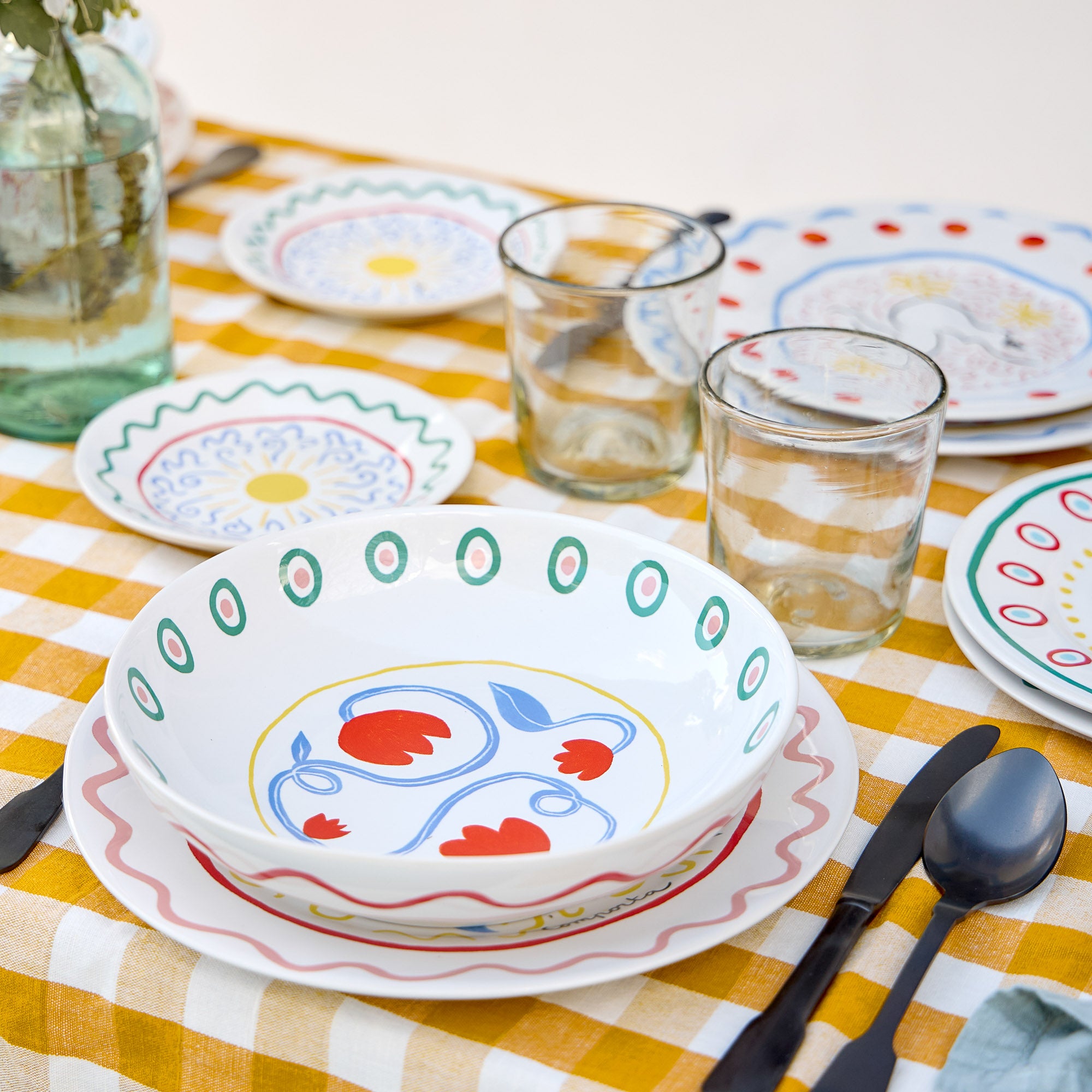 Assiette creuse Summer