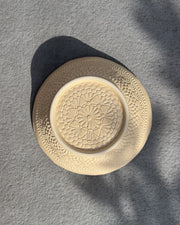 Grand bol Dentelle jaune pâle