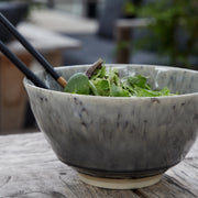 Pearl stoneware bowl