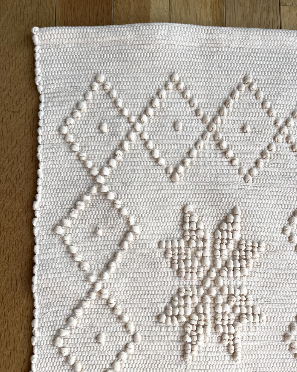 Tapis Eva rose poudré (40x60)