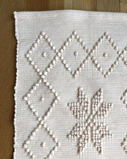 Tapis Eva rose poudré (40x60)