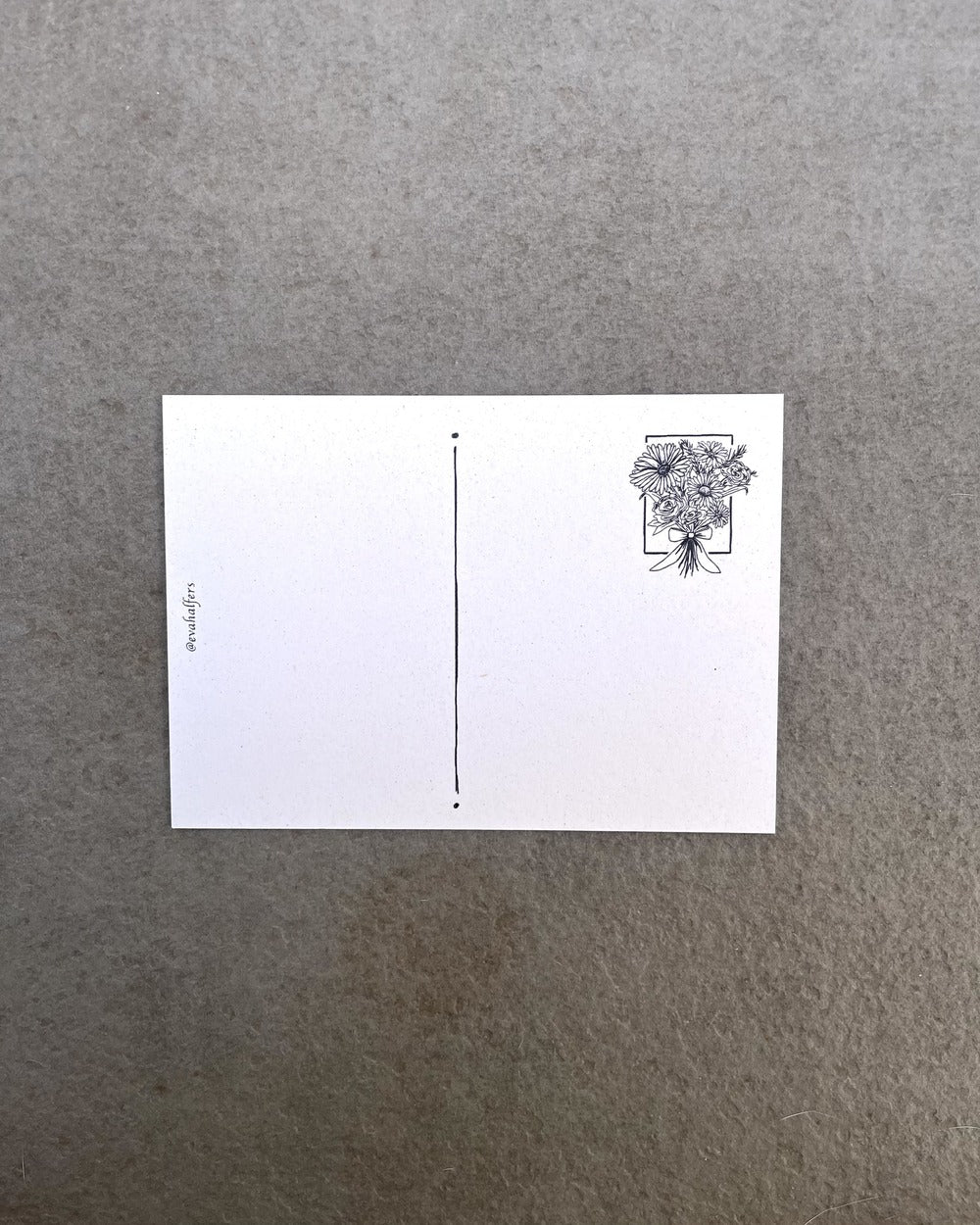Carte postale 'Terrasse fleurie'