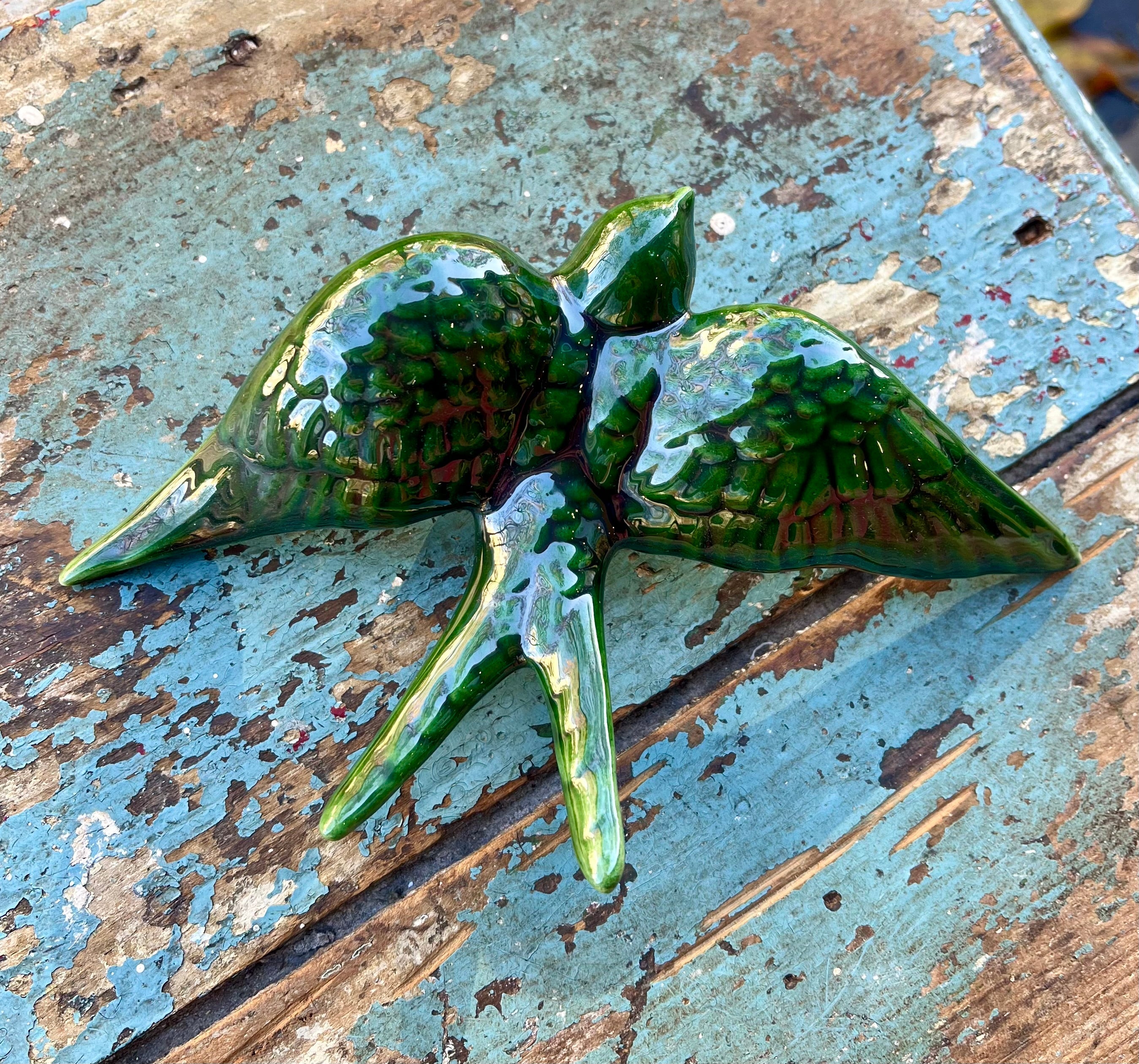 Hirondelle vert foncé (grande taille)