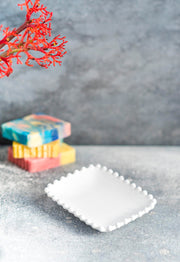 Pearl soap dish