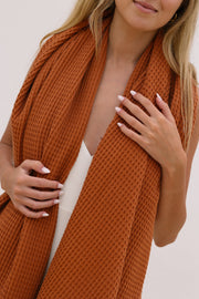 Terracotta napkin (honeycomb)
