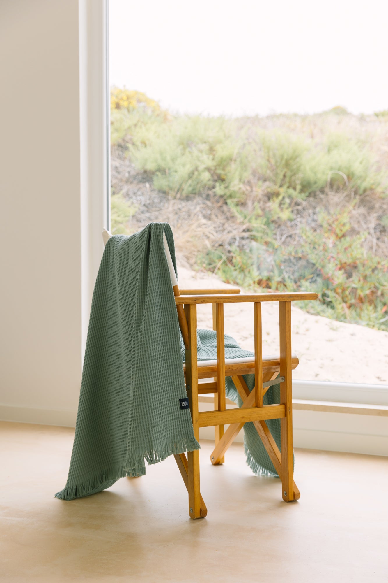 Honeycomb cotton bath towel