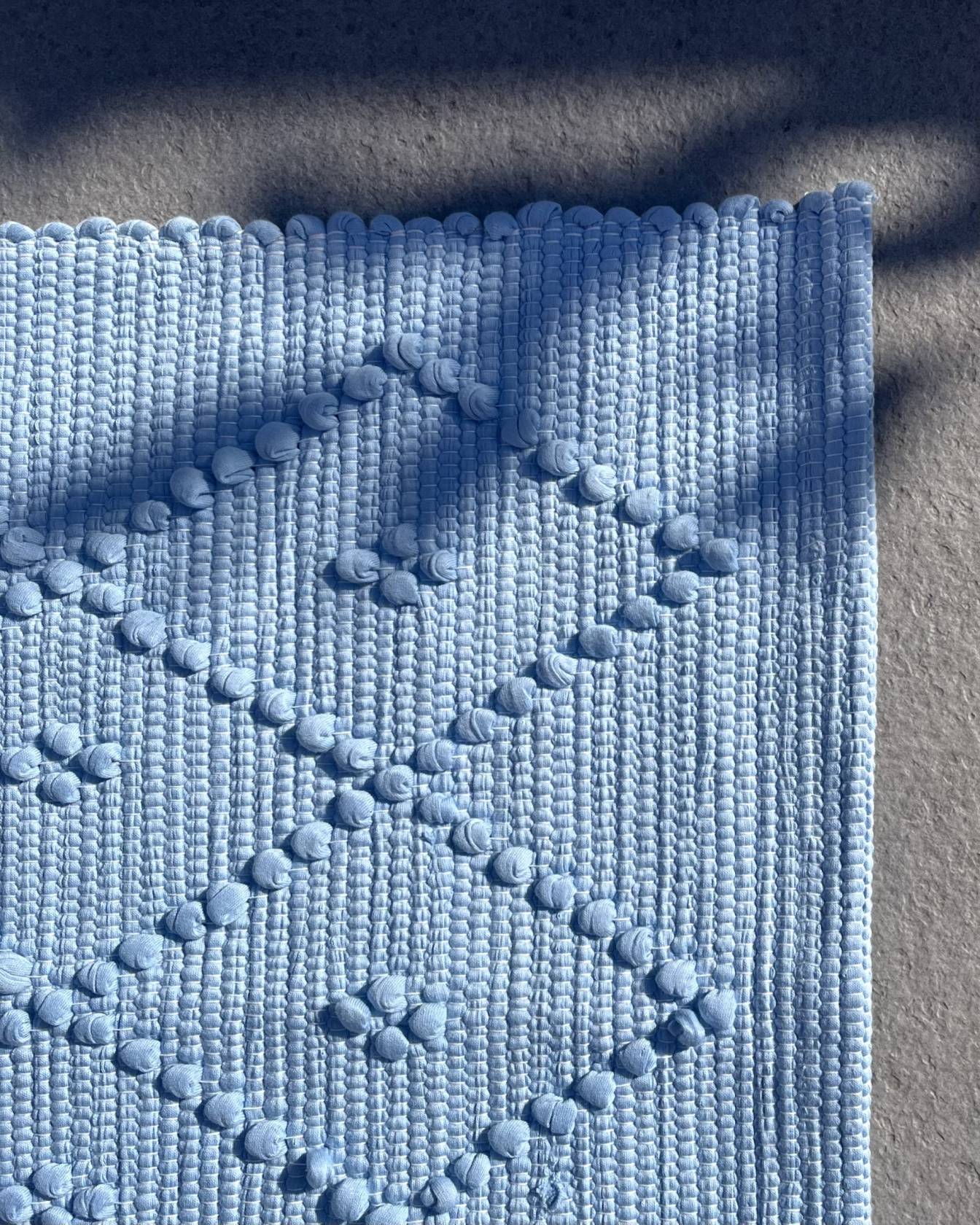 Tapis Eva bleu glacier (40x60)