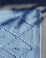 Tapis Eva bleu glacier (40x60)