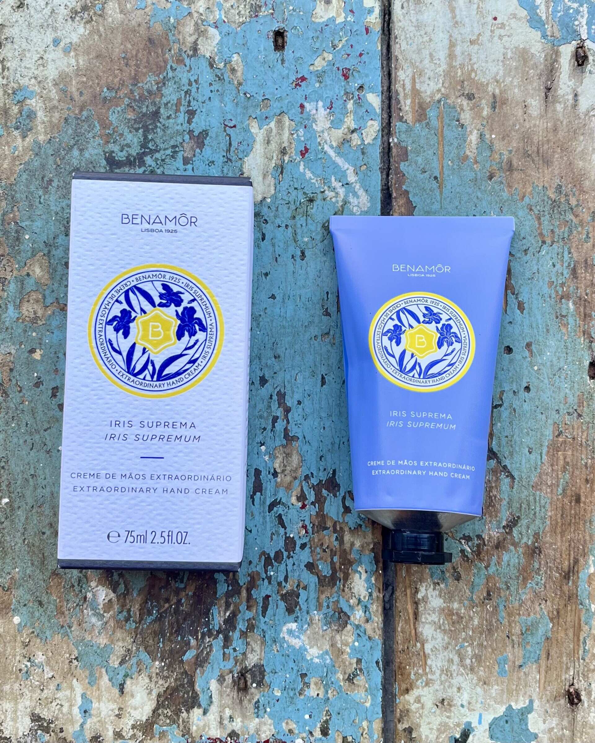 Iris hand cream