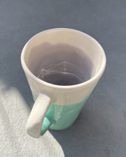 Mug XL Colors aqua et gris